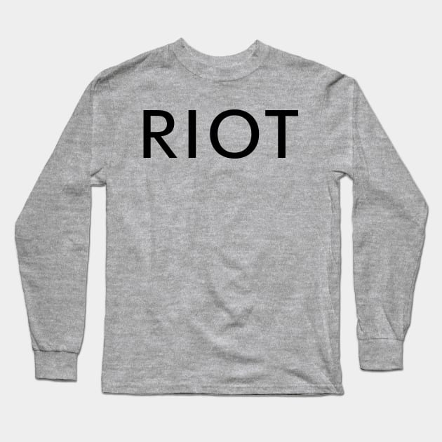 Riot! Macs Always Sunny Long Sleeve T-Shirt by NightMan Designs